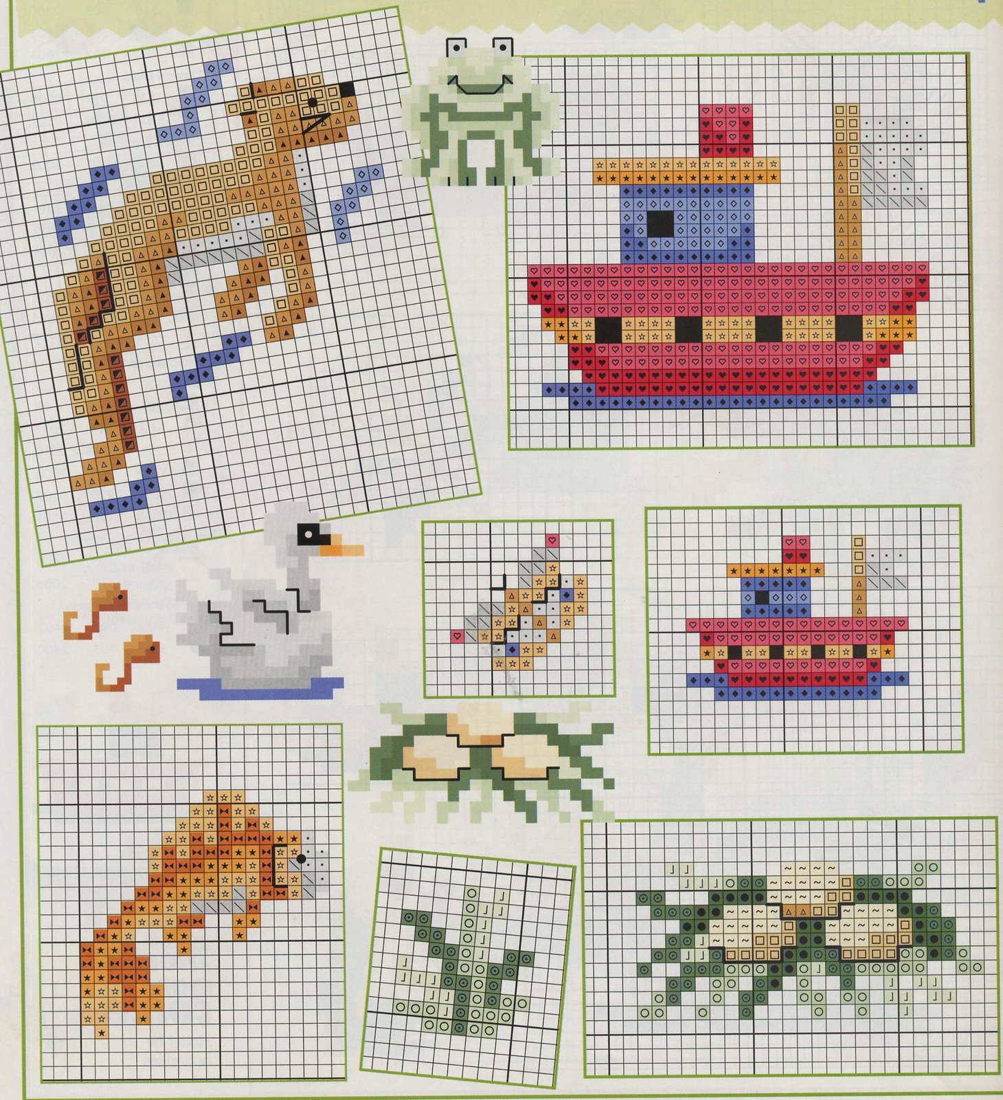 Schema punto croce Idee 389