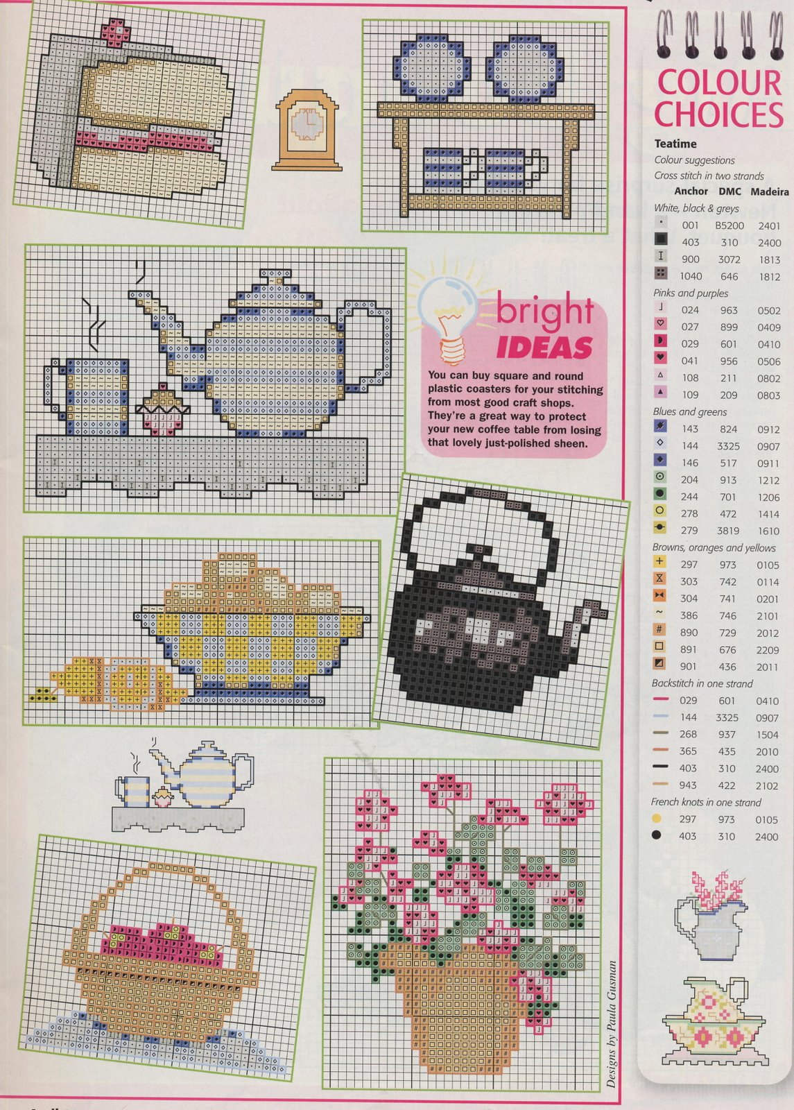 Schema punto croce Idee 402