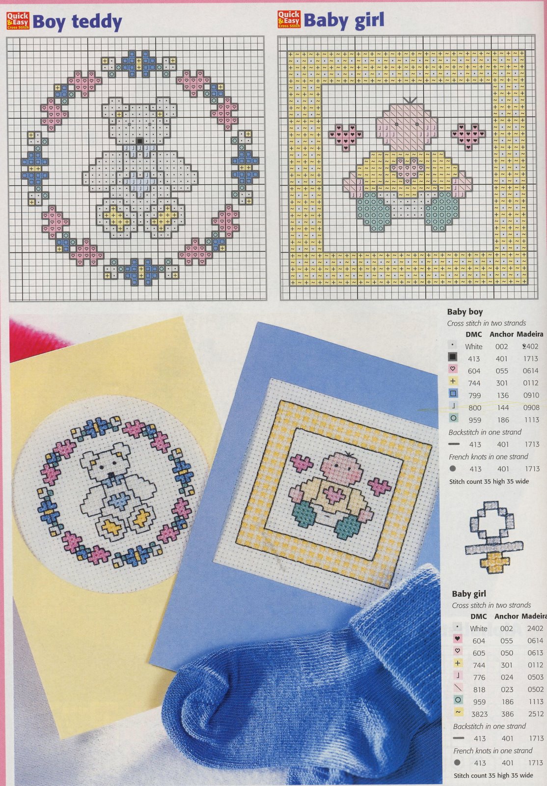 Schema punto croce Idee 414