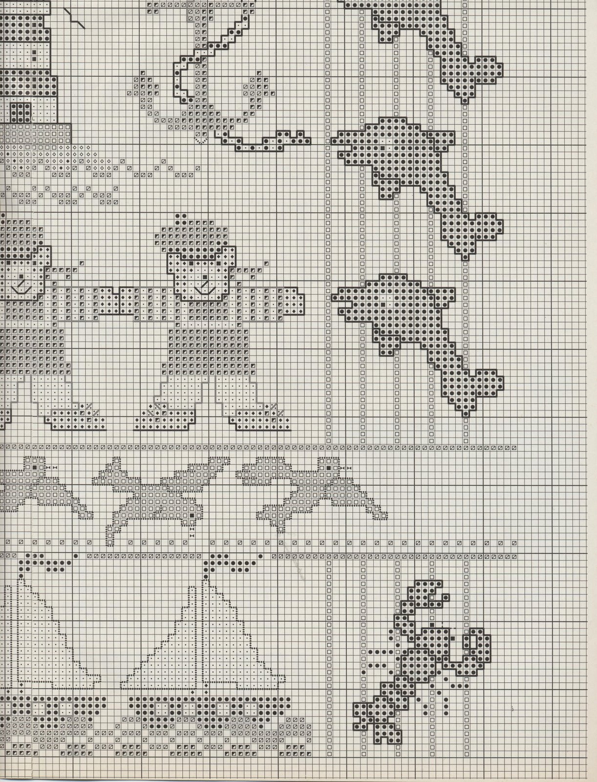 Schema punto croce Idee 421