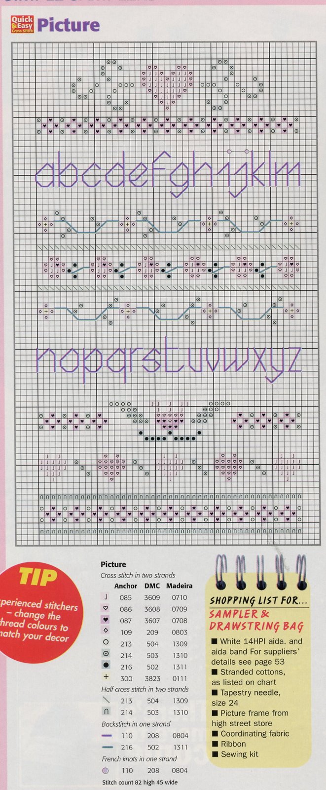 Schema punto croce Idee 426