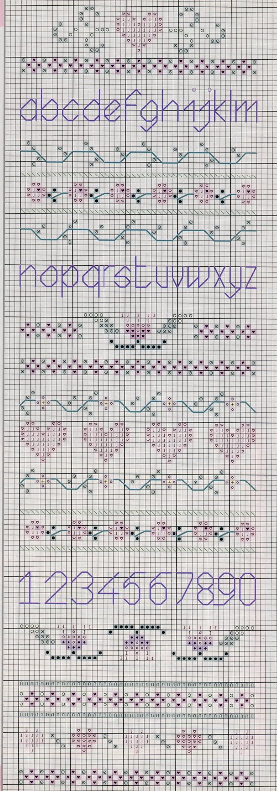 Schema punto croce Idee 429