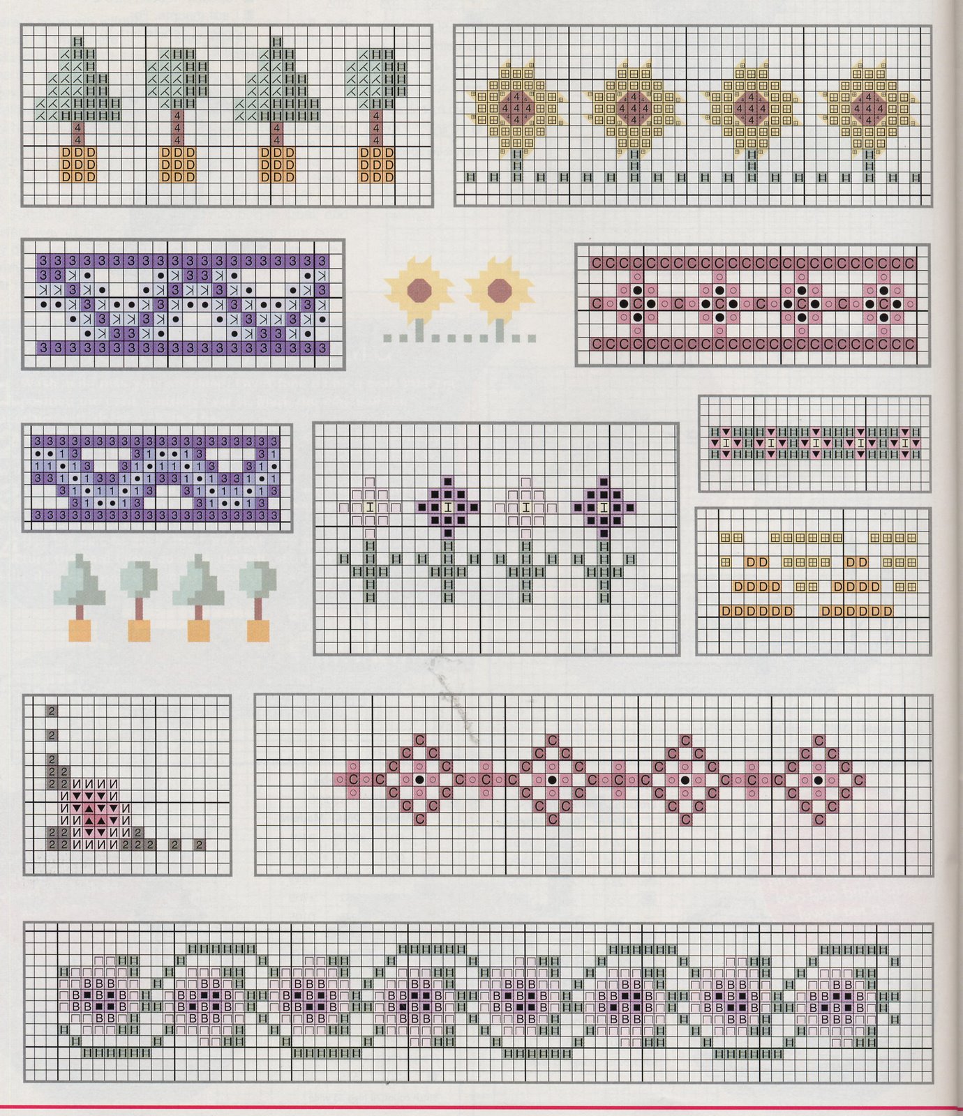 Schema punto croce Idee 433