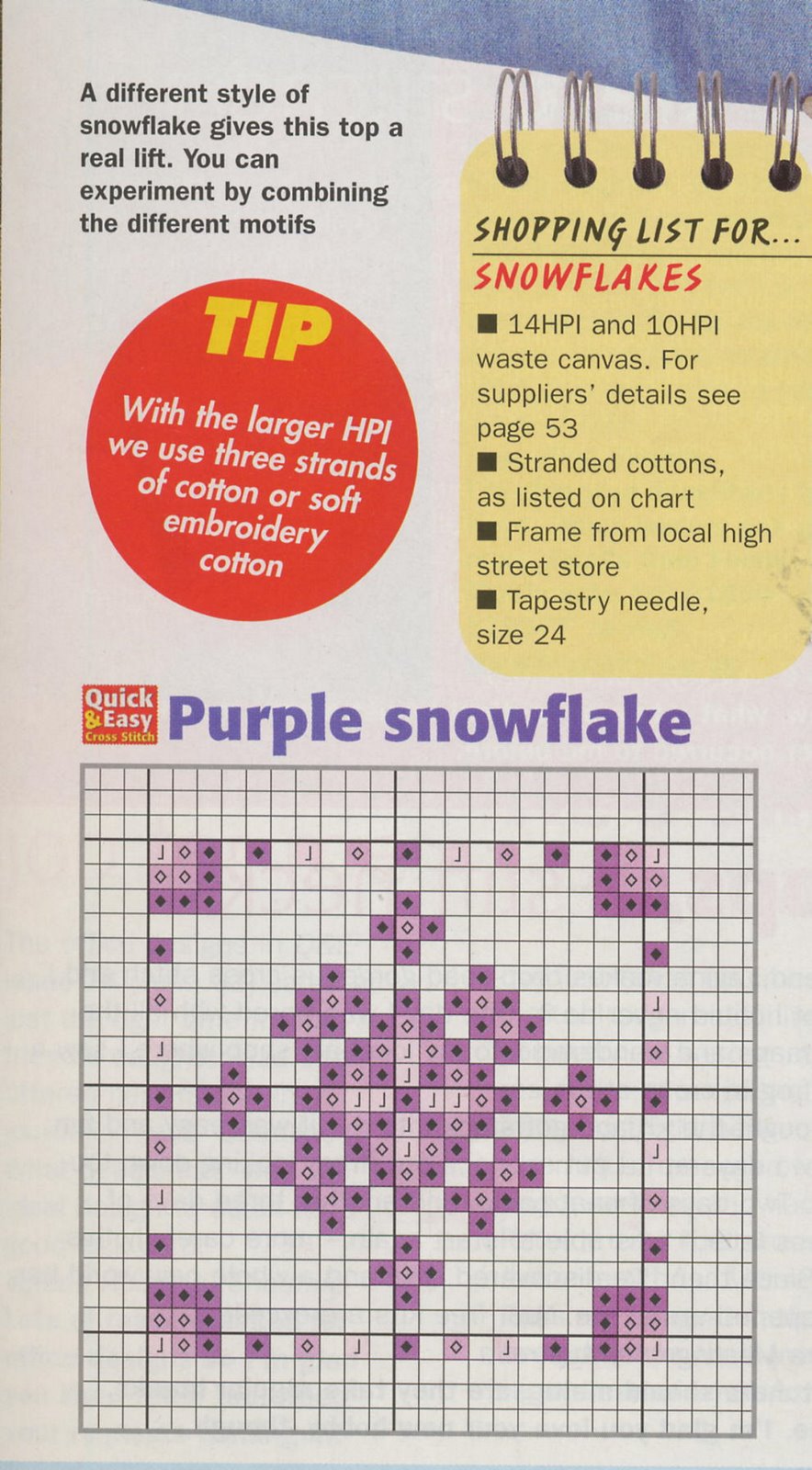 Schema punto croce Idee 437