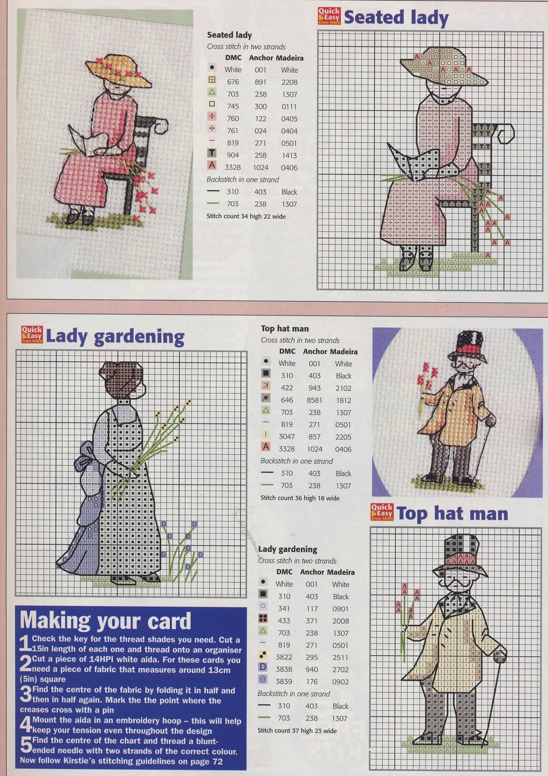 Schema punto croce Idee 442