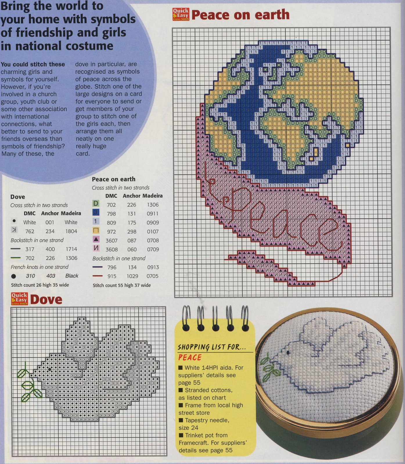 Schema punto croce Idee 443