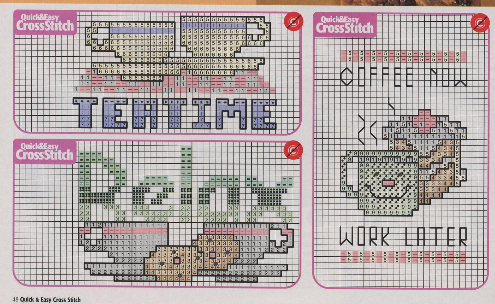 Schema punto croce Idee 461