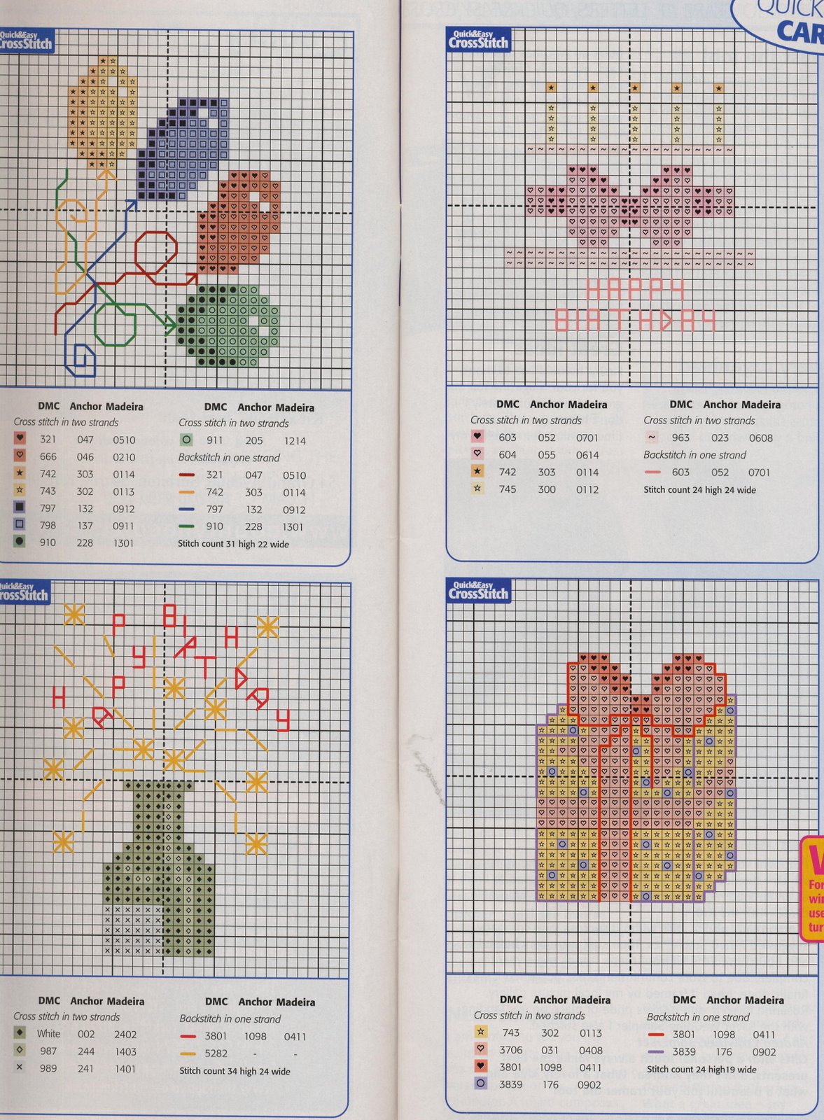 Schema punto croce Idee 466