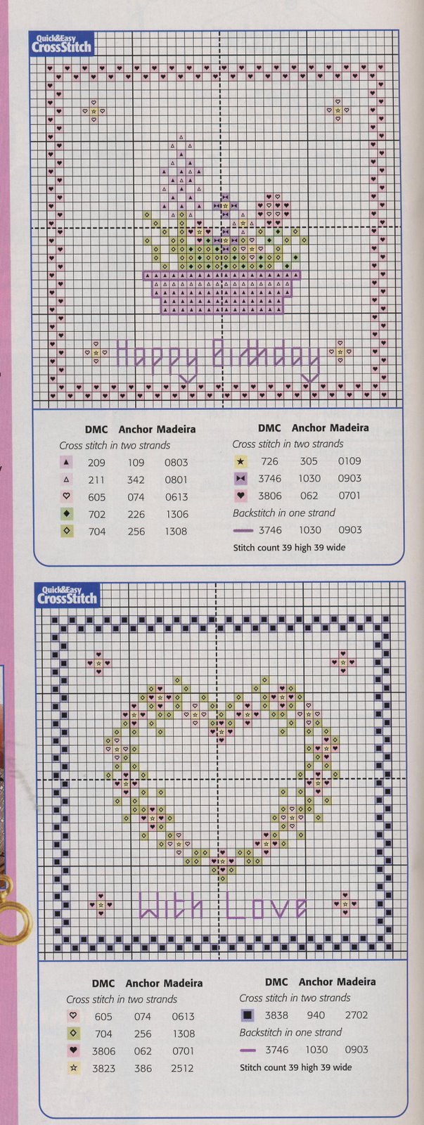 Schema punto croce Idee 469