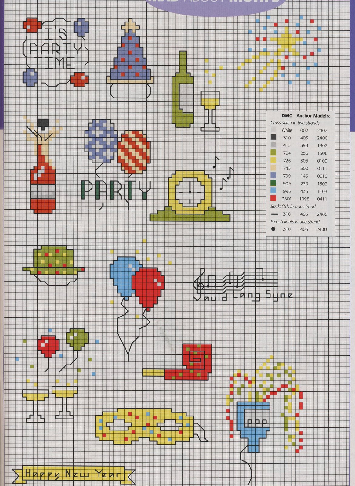 Schema punto croce Idee 474