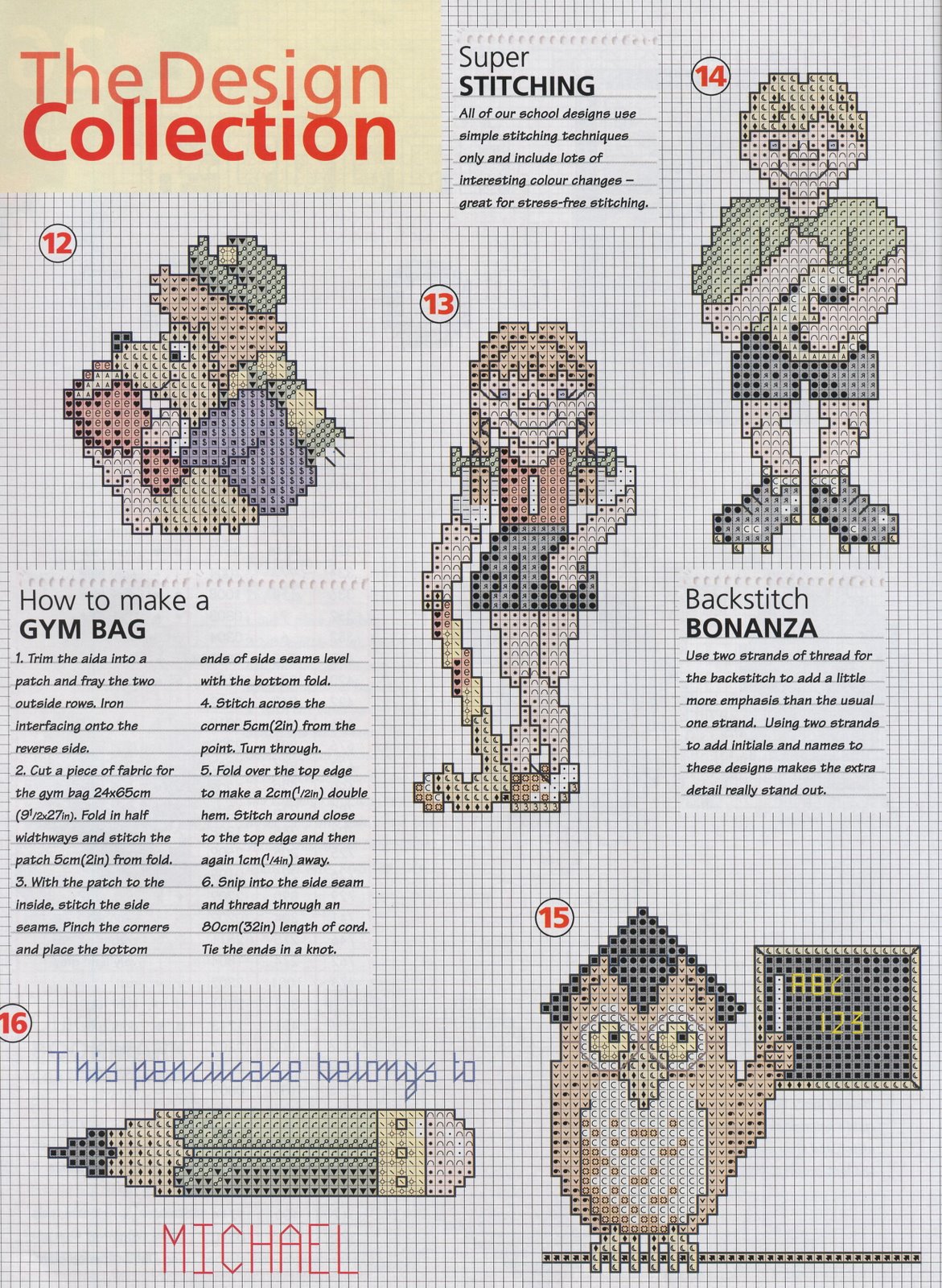 Schema punto croce Idee 482