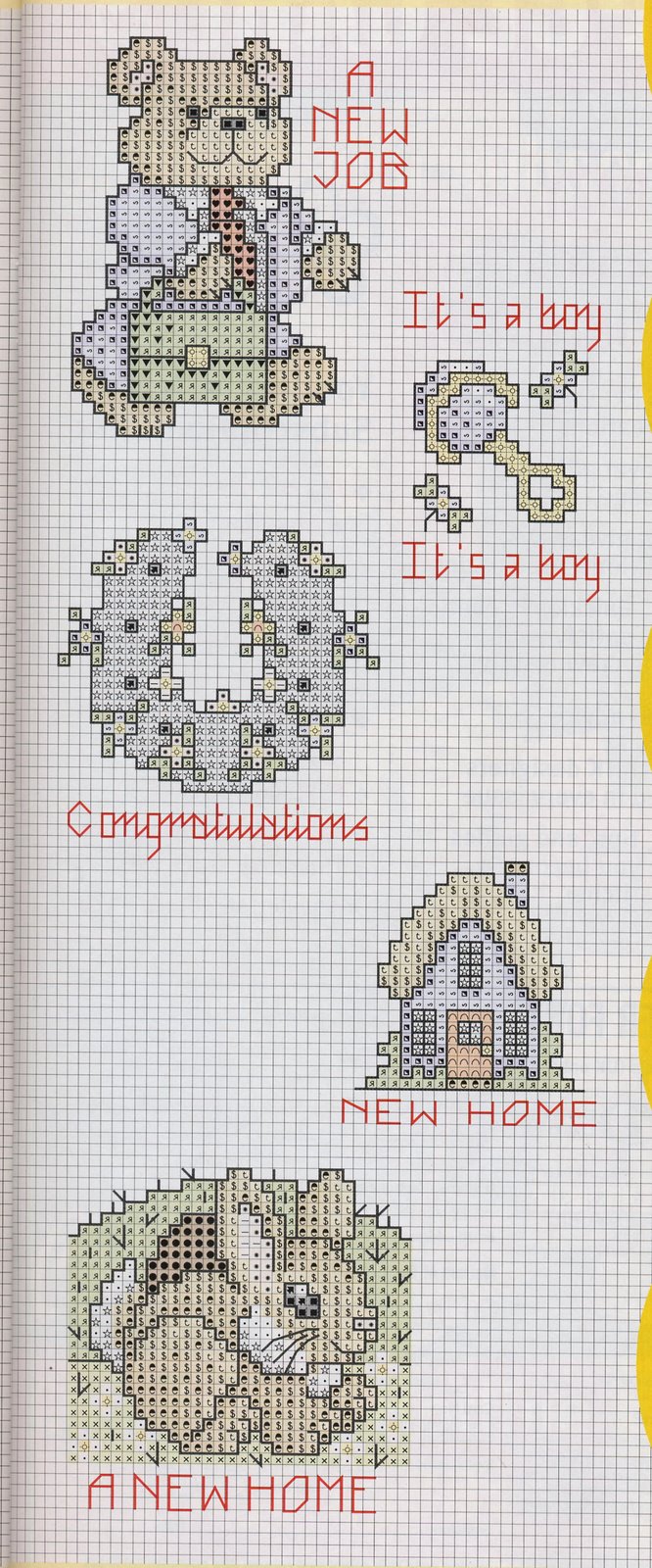 Schema punto croce Idee 488