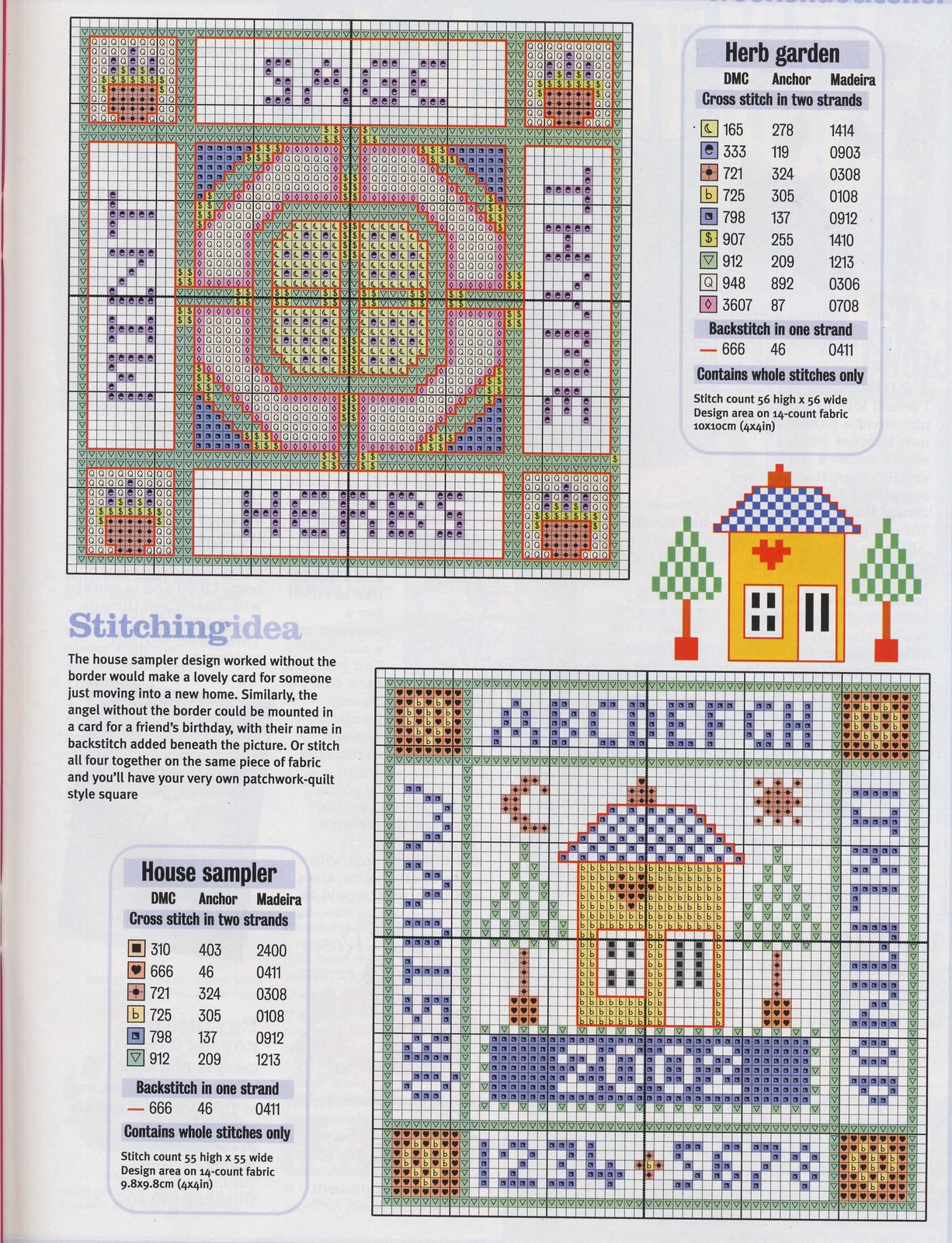 Schema punto croce Idee 491