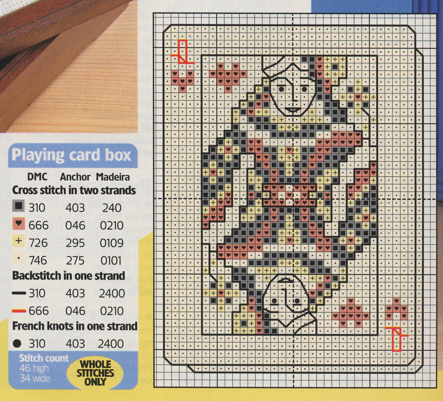 Schema punto croce Idee 492