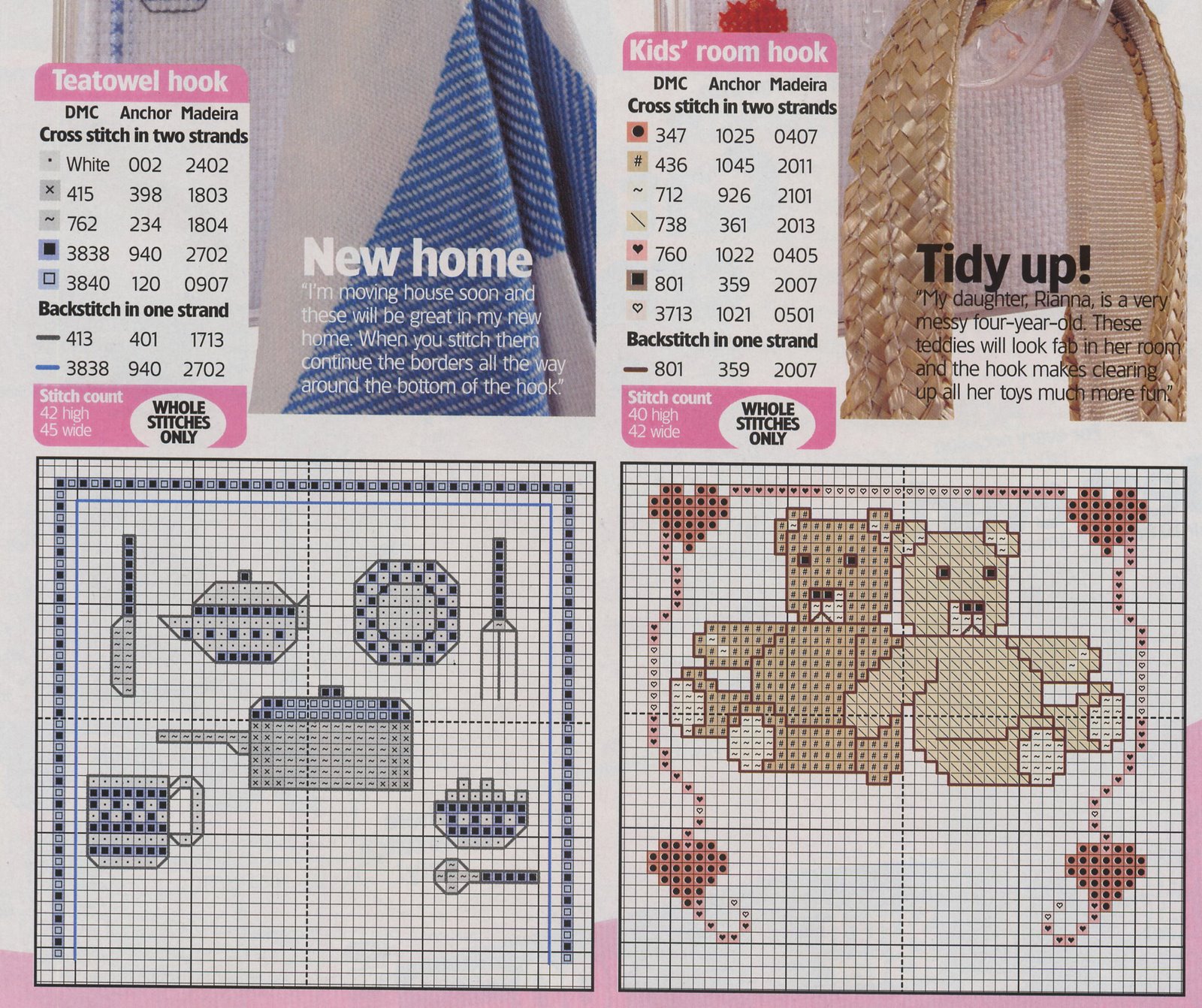 Schema punto croce Idee 498