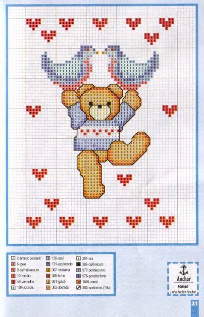 Schema punto croce Idee 55