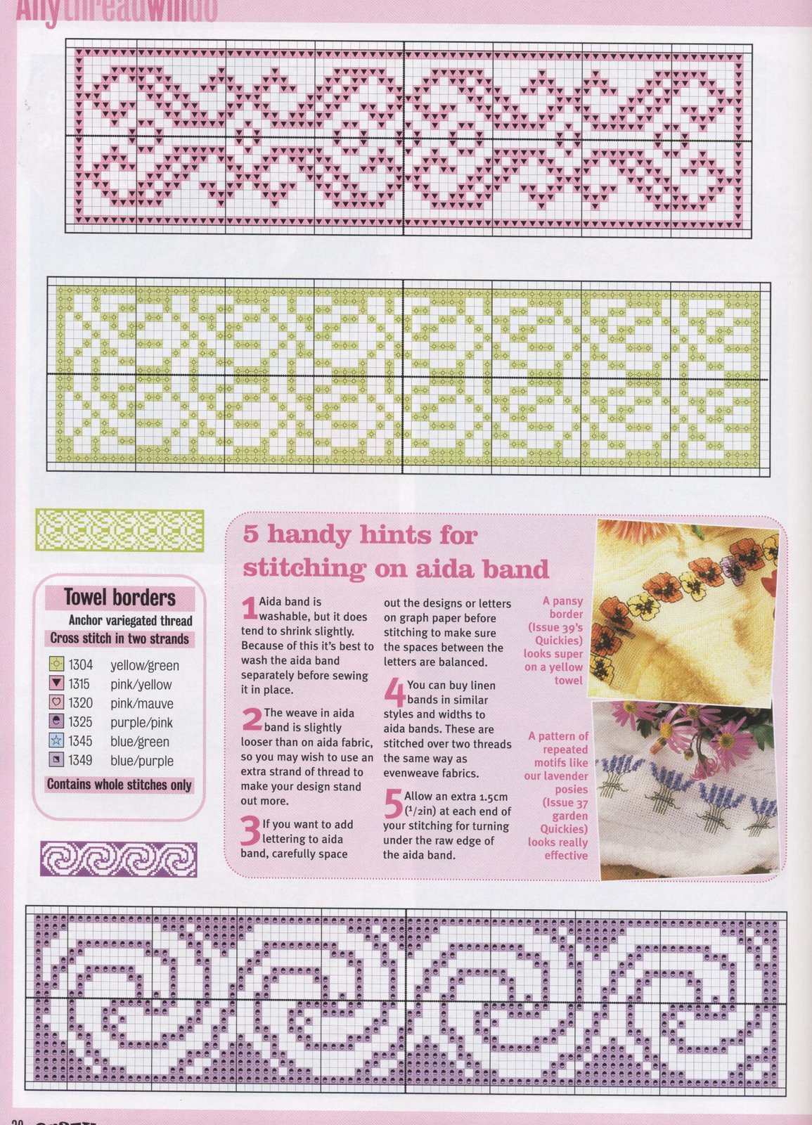 Schema punto croce Idee 552