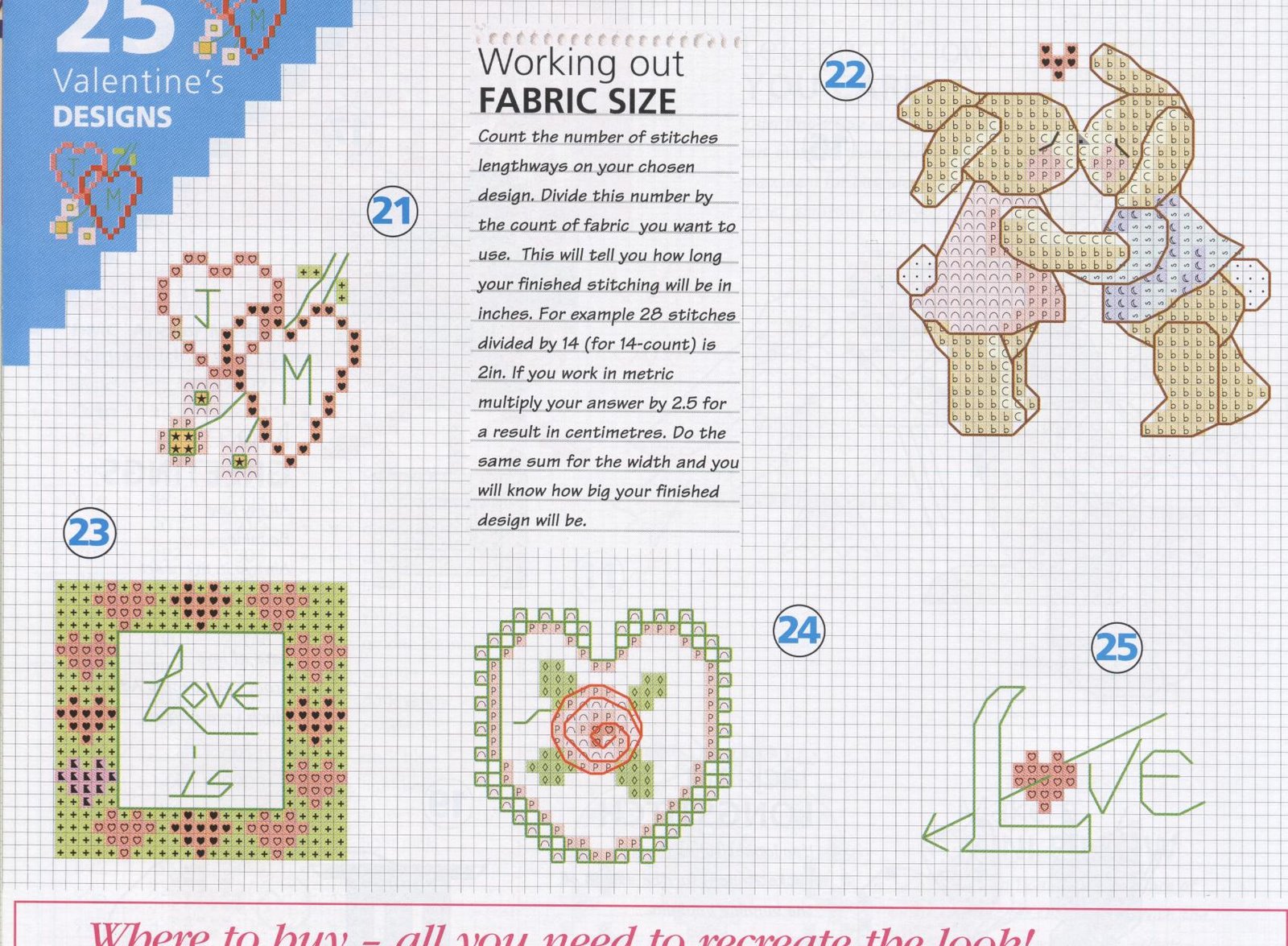 Schema punto croce Idee 565