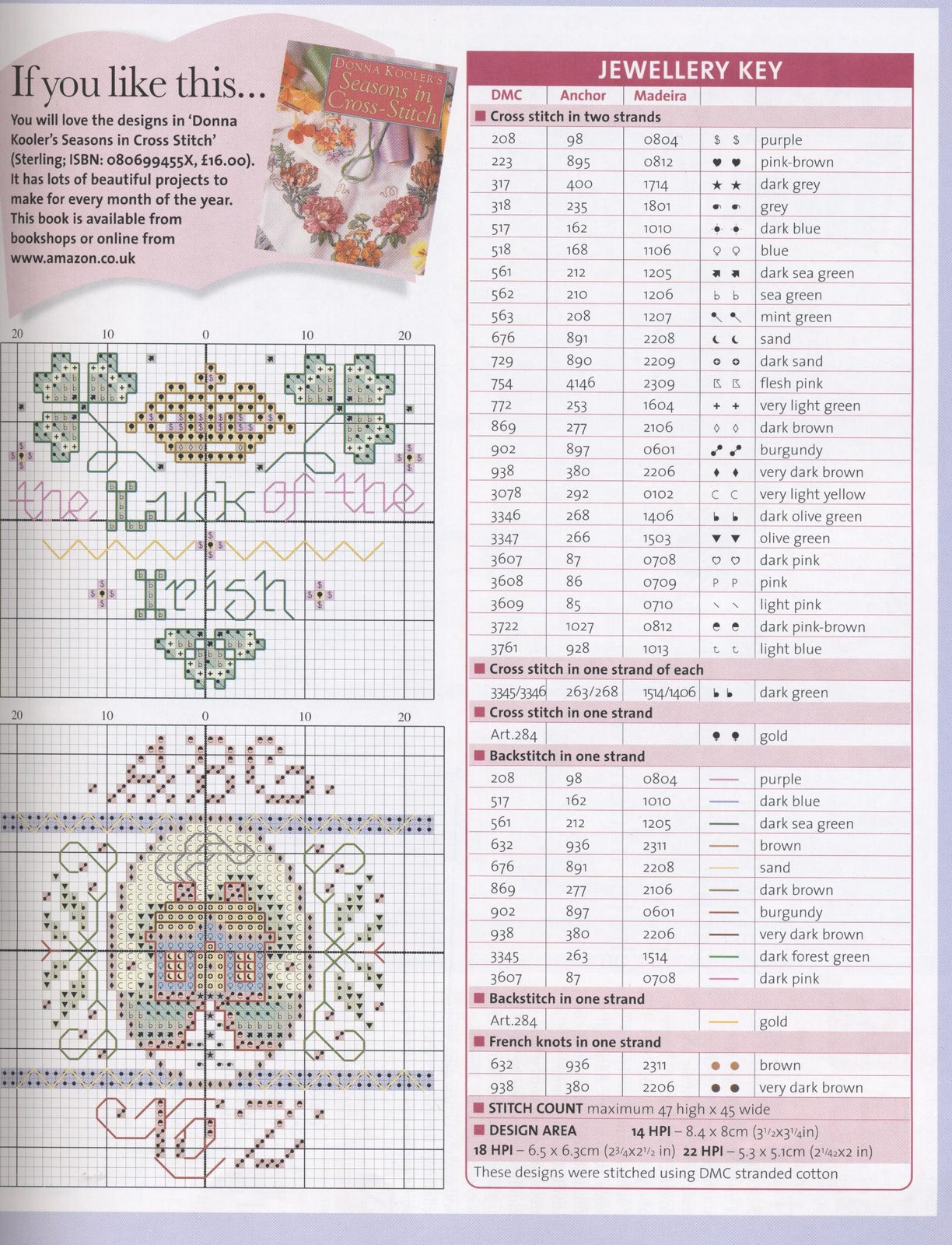 Schema punto croce Idee 567