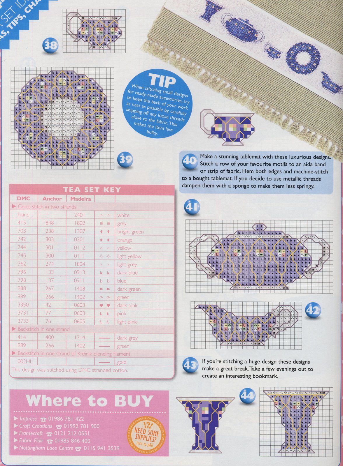 Schema punto croce Idee 571