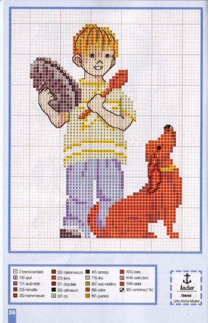 Schema punto croce Idee 60