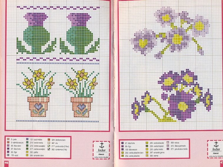 Schema punto croce Idee 97