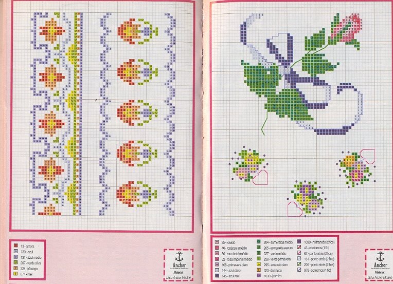 Schema punto croce Idee 98