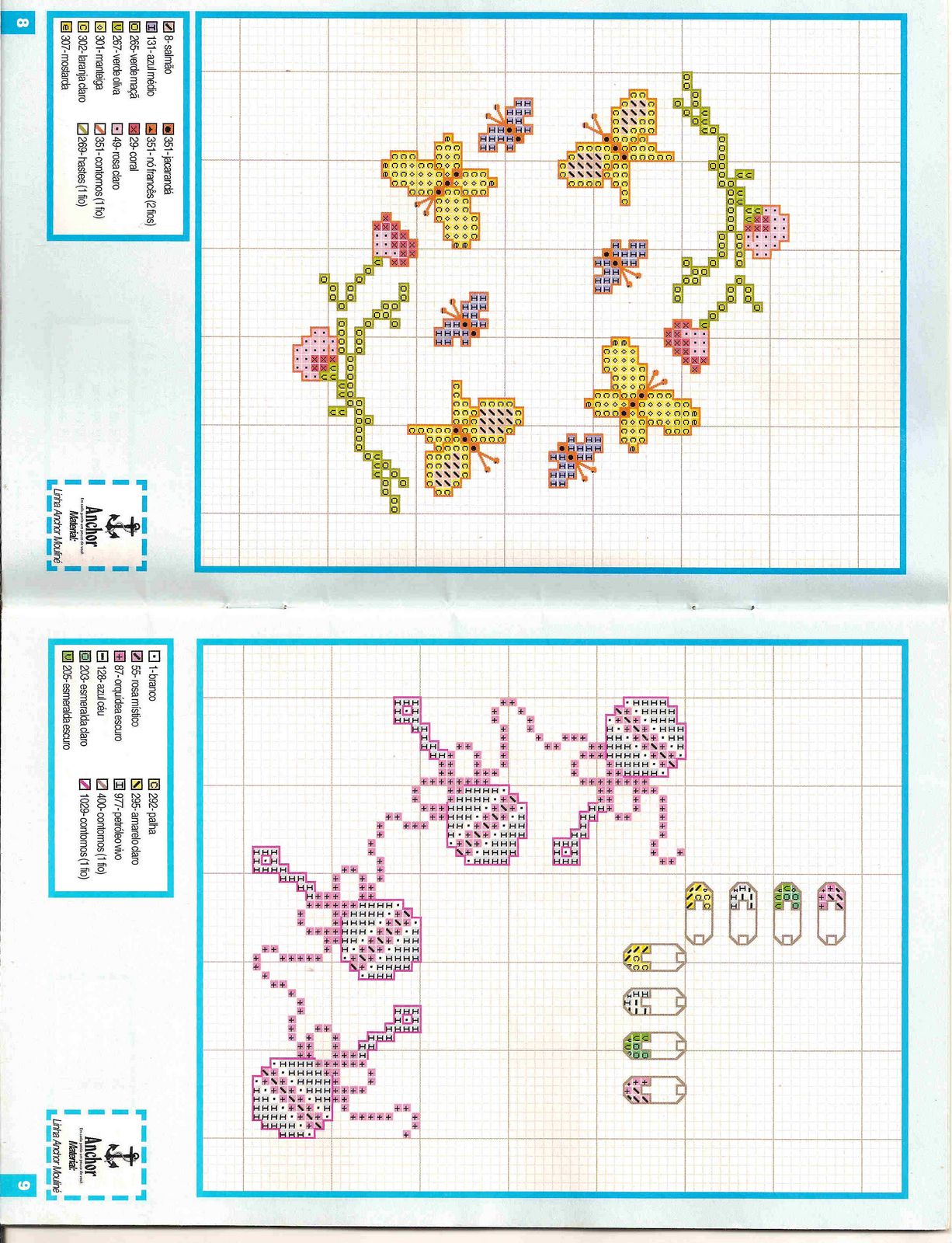 Schema punto croce Idee Infantili 03