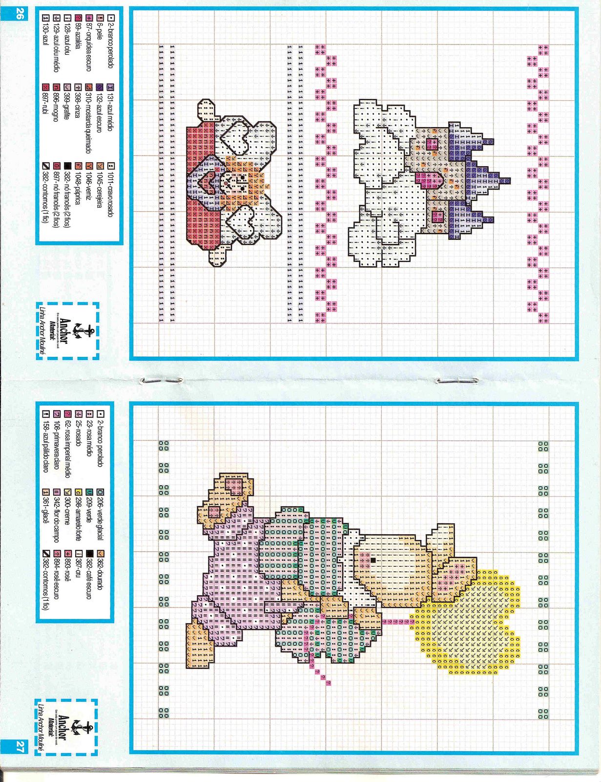 Schema punto croce Idee Infantili 12