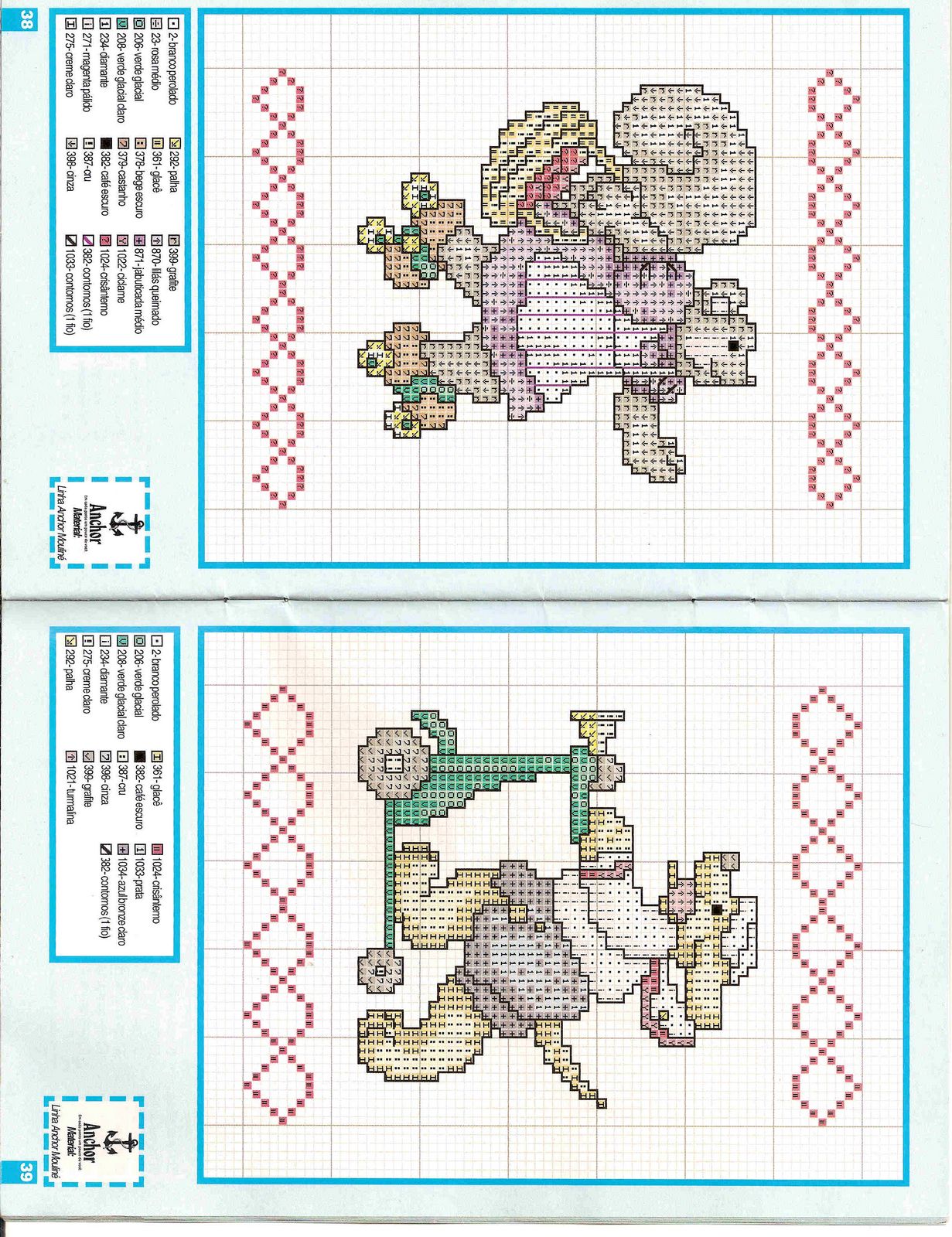 Schema punto croce Idee Infantili 18