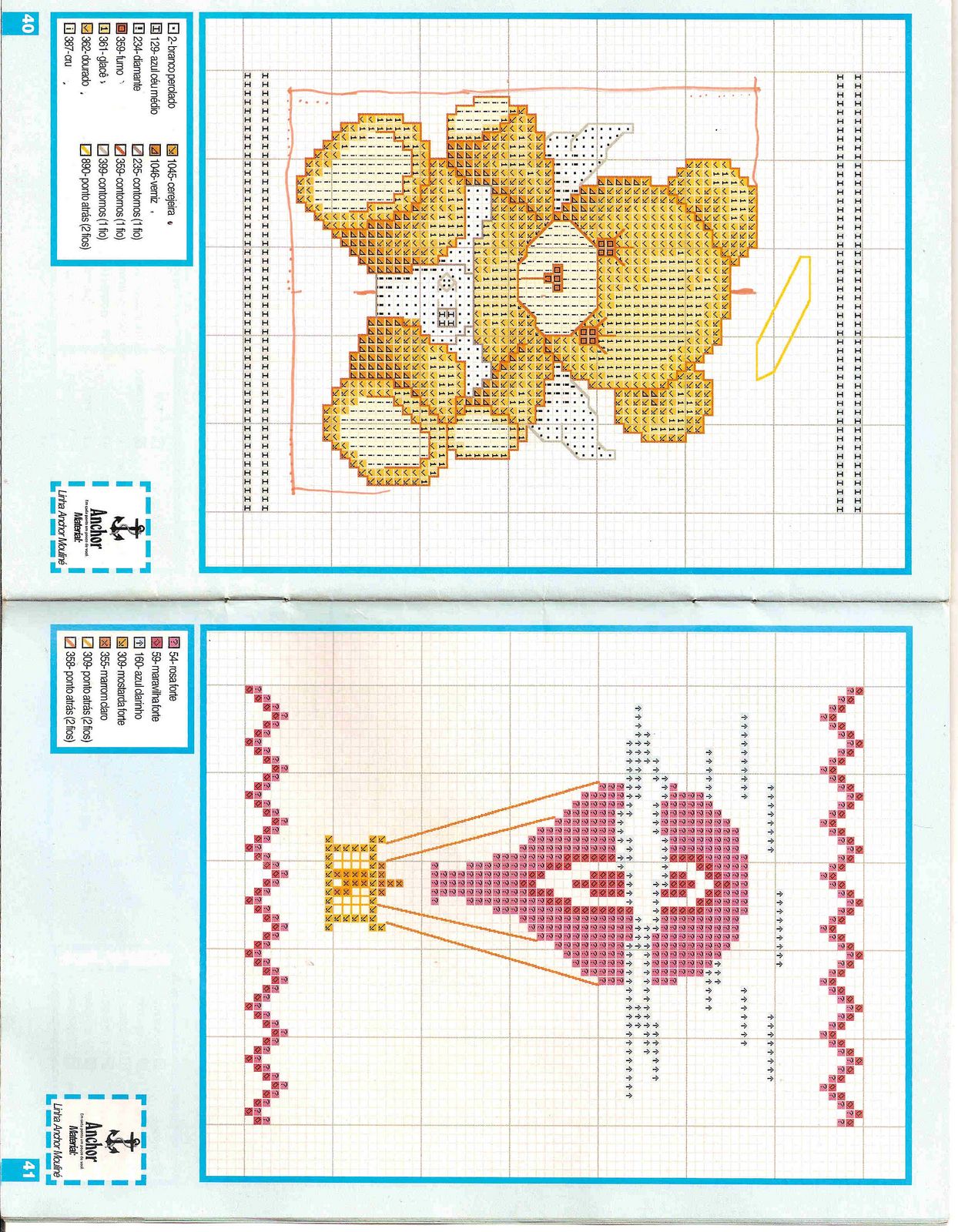 Schema punto croce Idee Infantili 19
