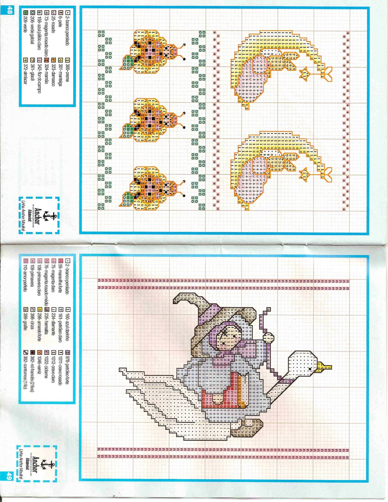 Schema punto croce Idee Infantili 22