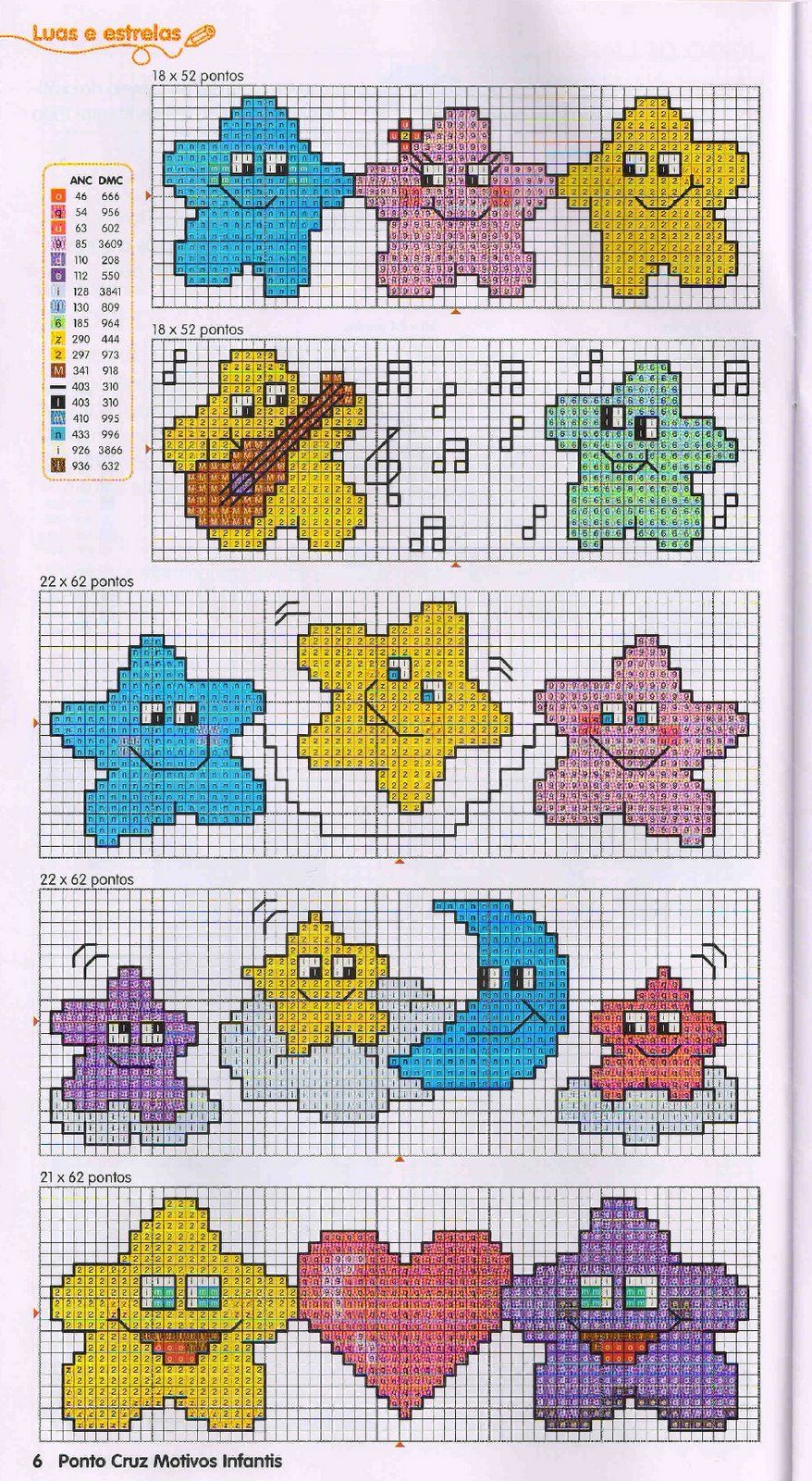 Schema punto croce Idee Infantili 53