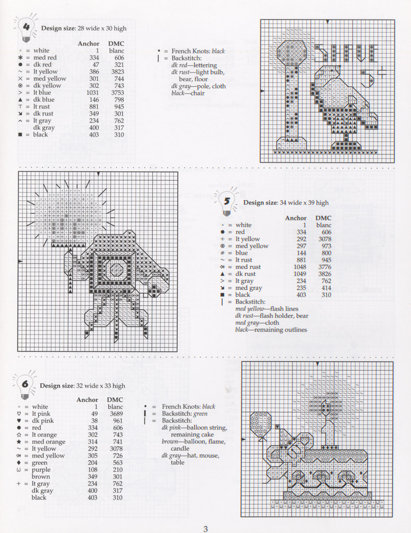Schema punto croce Lighten Up 04