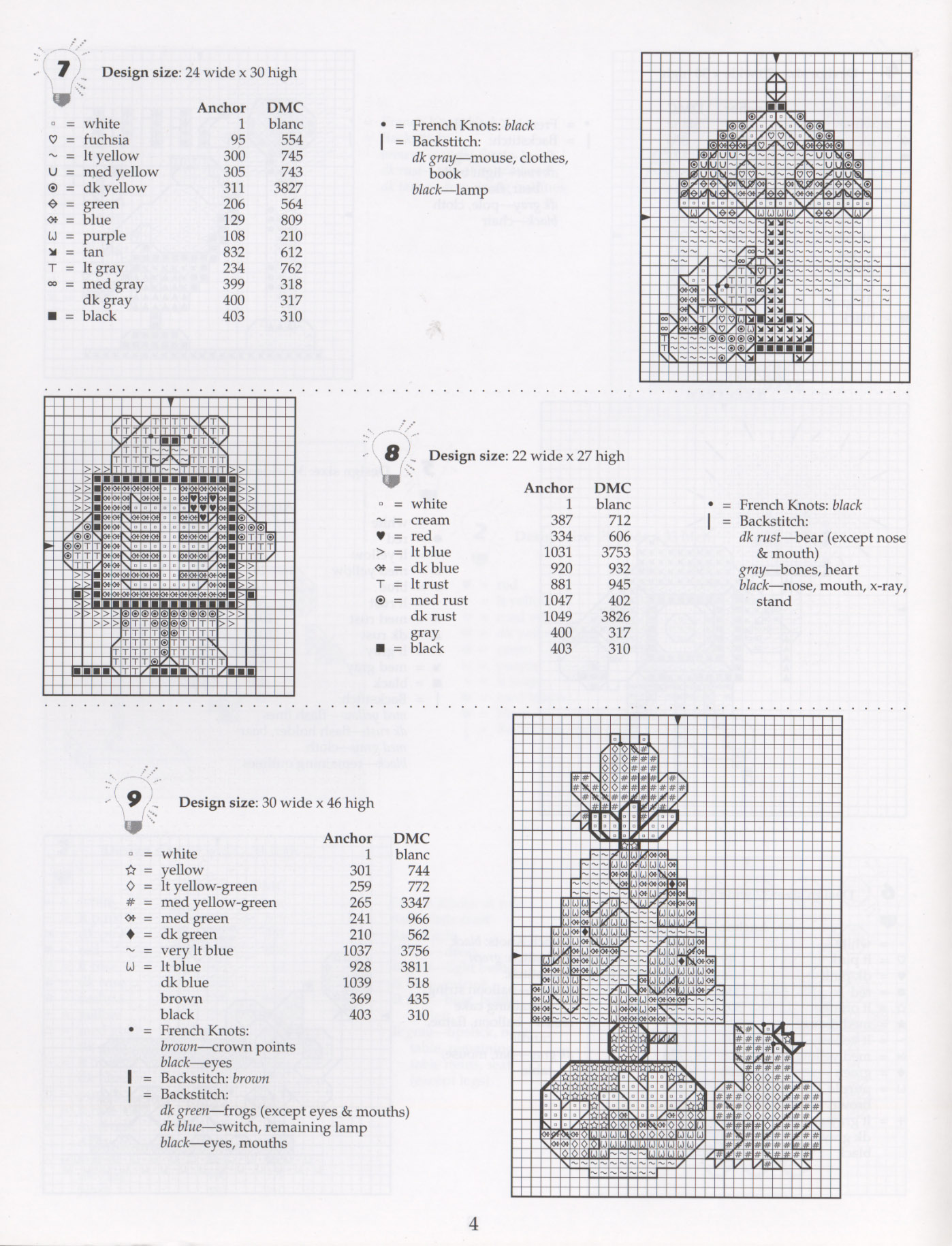 Schema punto croce Lighten Up 06