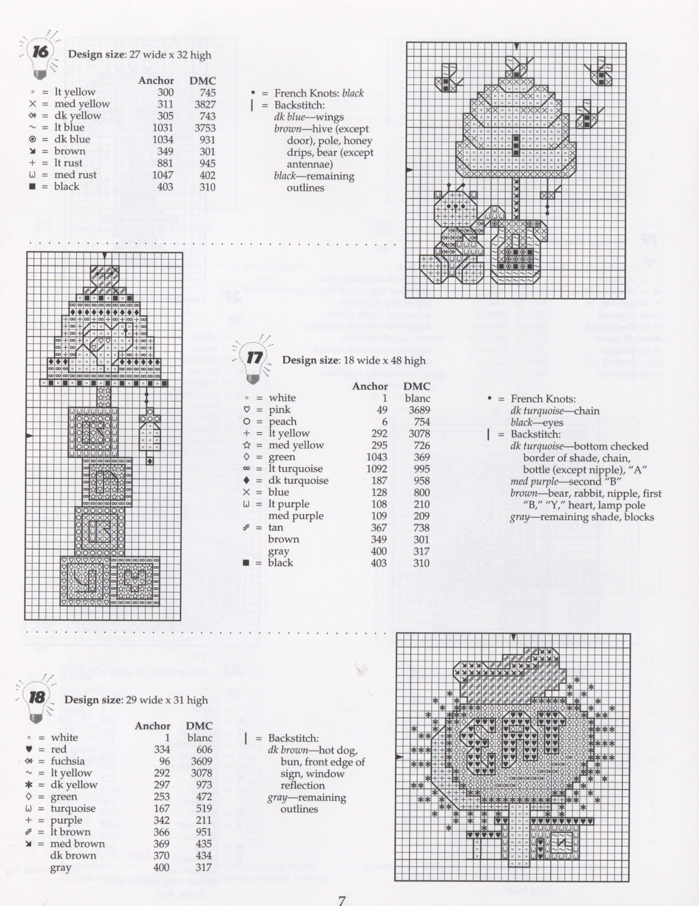 Schema punto croce Lighten Up 09
