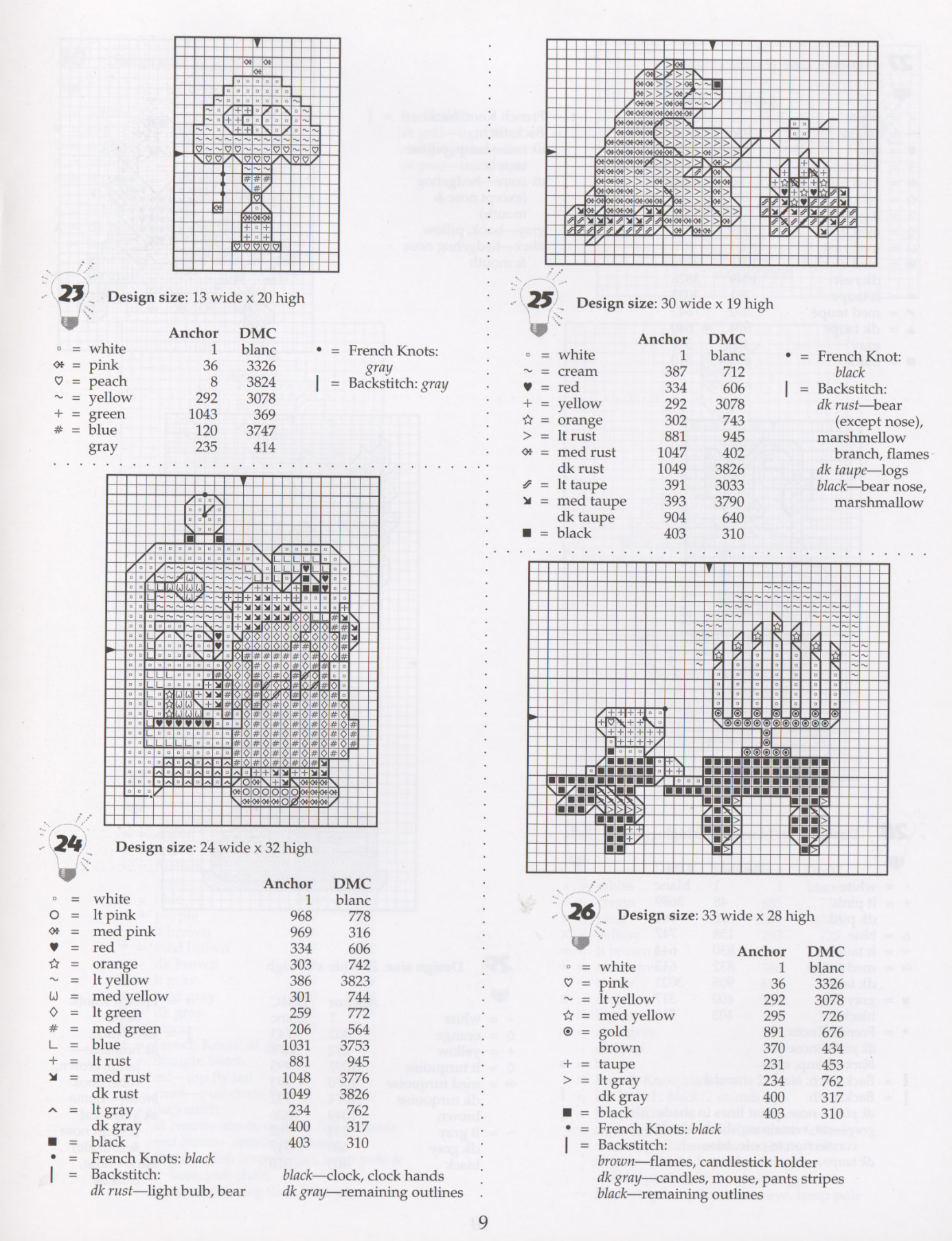 Schema punto croce Lighten Up 11