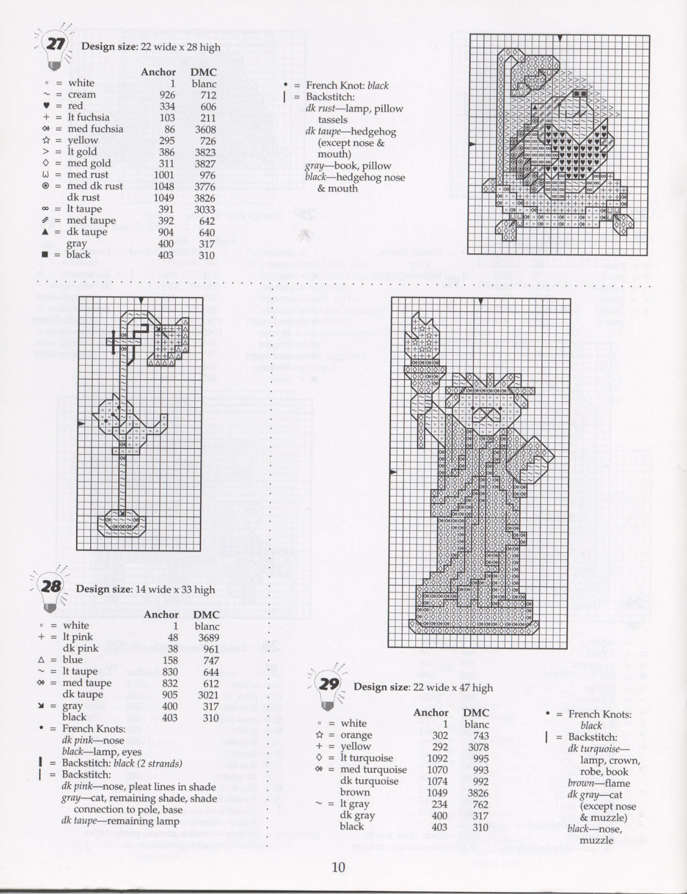 Schema punto croce Lighten Up 12