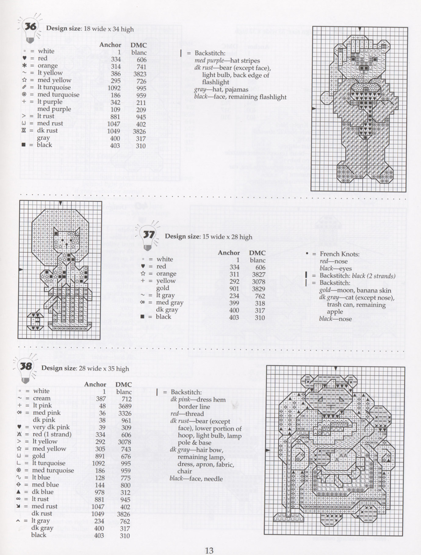 Schema punto croce Lighten Up 14