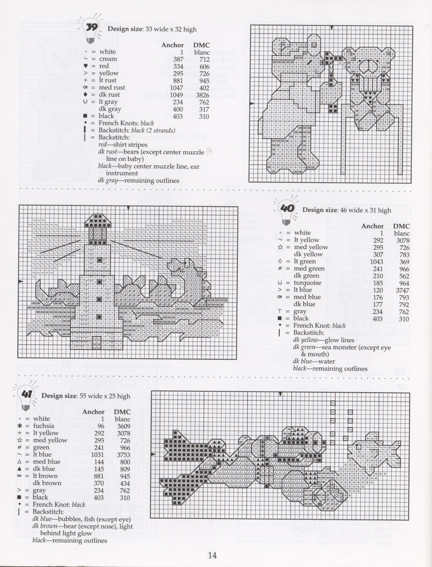 Schema punto croce Lighten Up 15
