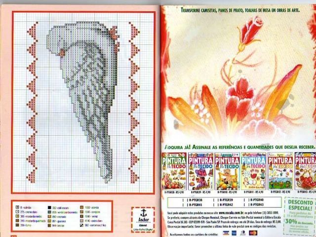 Schema punto croce Mini Animali 02