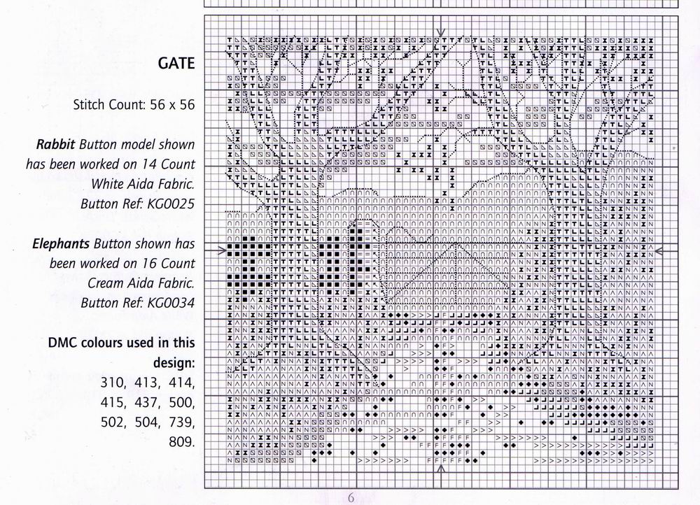 Schema punto croce Miniature 04