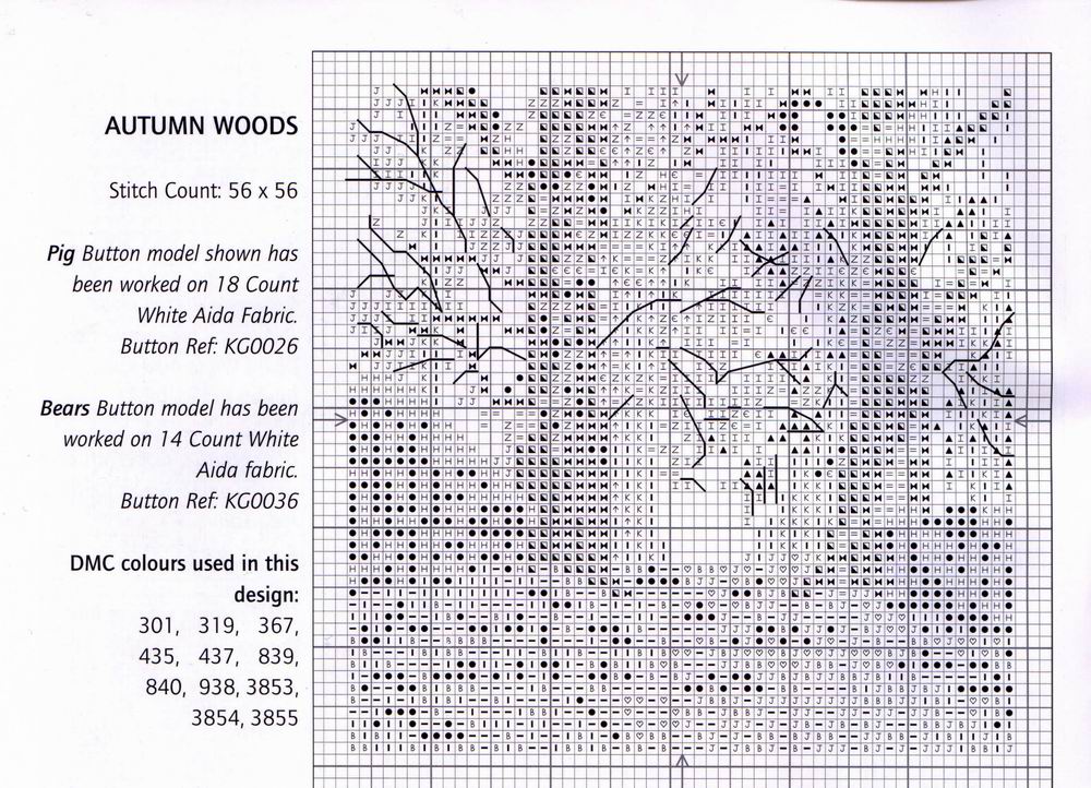 Schema punto croce Miniature 05