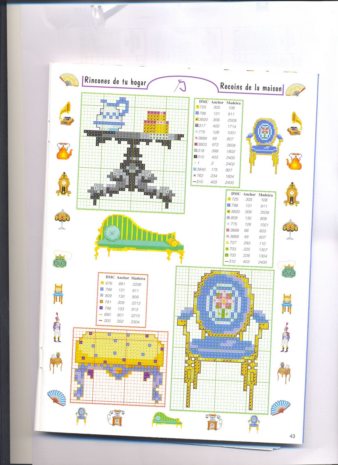 Schema punto croce Miniature 38