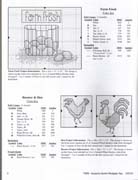 Schema punto croce Farm Motifs 04