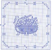 Schema punto croce Fruta 02