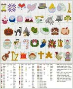 Schema punto croce Idee 04