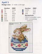 Schema punto croce Idee 219