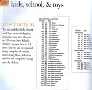 Schema punto croce Idee 253