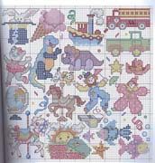 Schema punto croce Idee 258